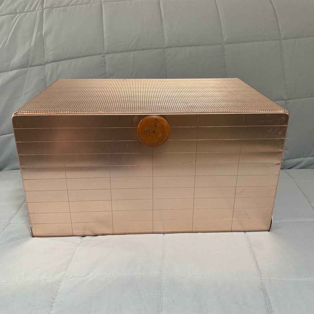 Vintage Mirro Bread Box
